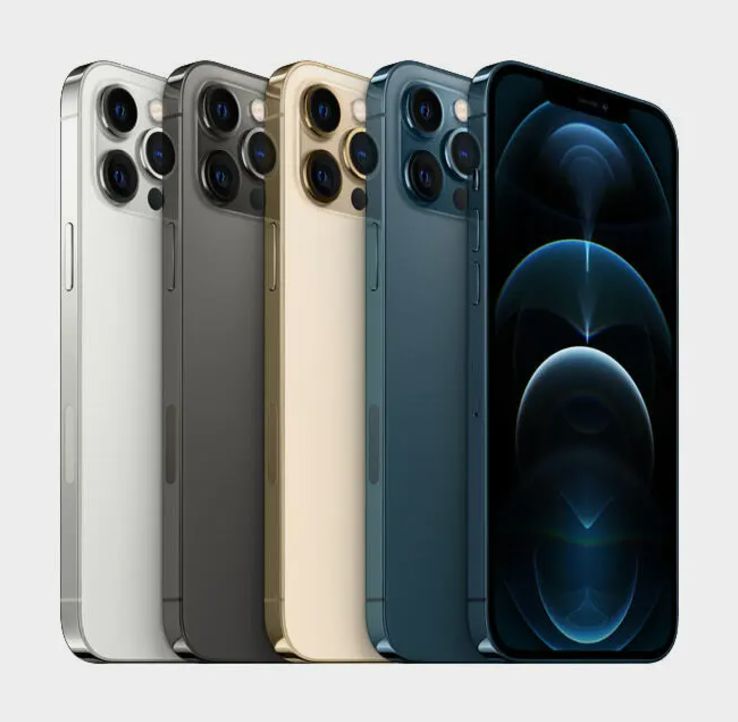 Apple iPhone 12 Pro max,ios A14 Bionic,RAM 6GB,12 MP,(128GB/256GB/512GB)3687mAh,Fully Unlocked【Low price on the Internet】