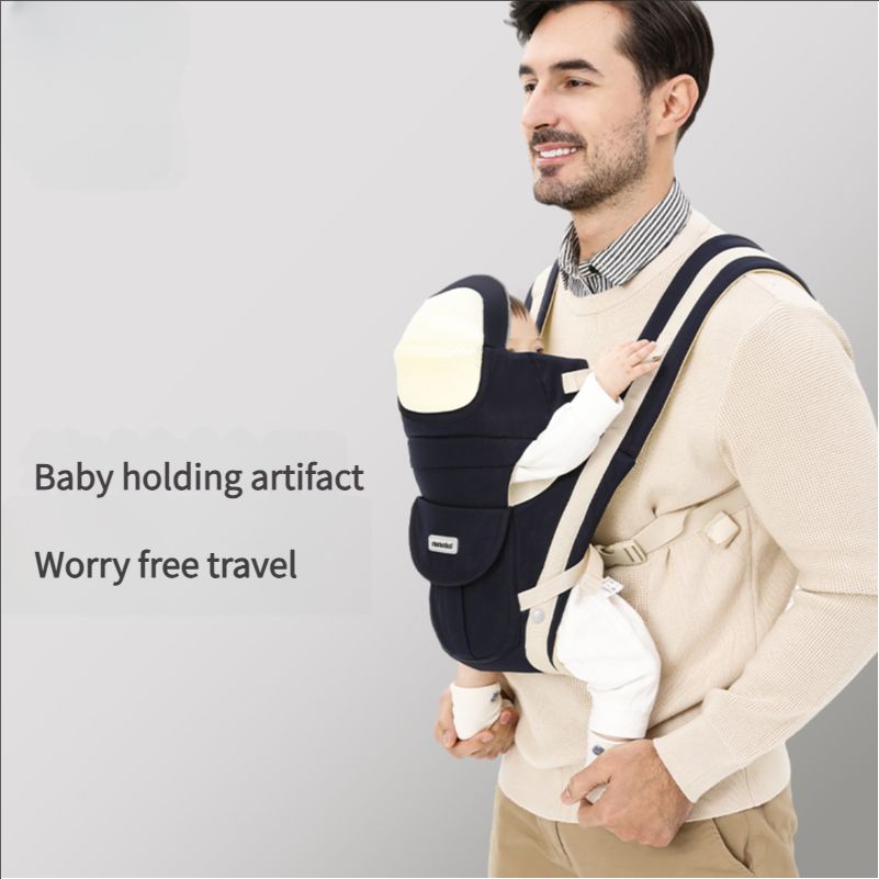 Baby carrier lightweight all season waist, multi-functional baby carrier with dual purpose and labor-saving baby carrier, freeing hands