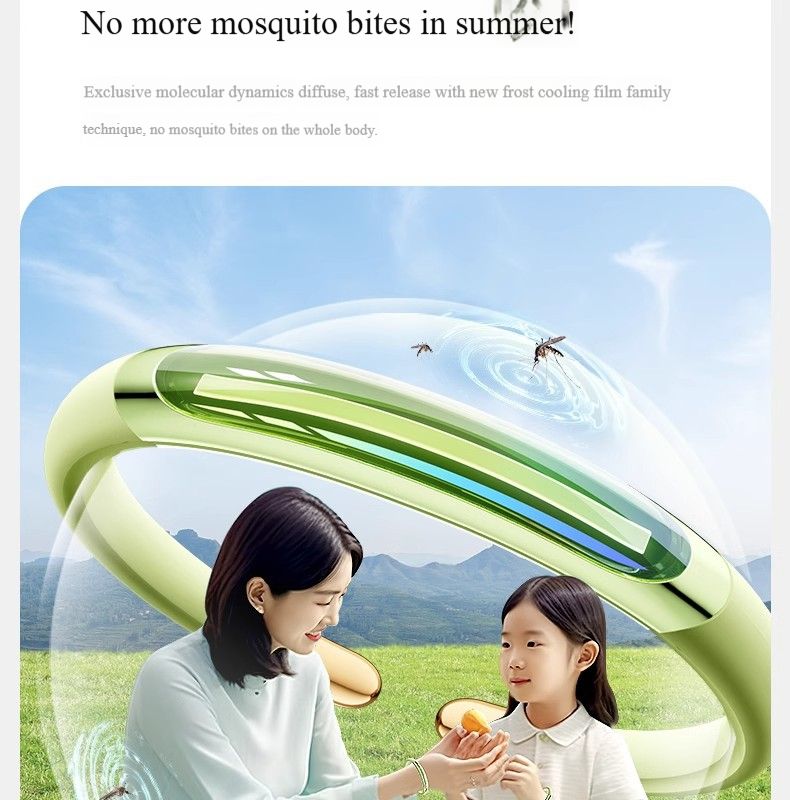 Mosquito repellent bracelet plant essential oil anti-mosquito artifact adult portable children baby vitality essential oil mosquito repellent bracelet

