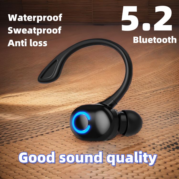 Excel W2 Bluetooth earphones with sports in ear anti loss and hanging ear call wireless earplugs CRRSHOP audio video bluetooth headset