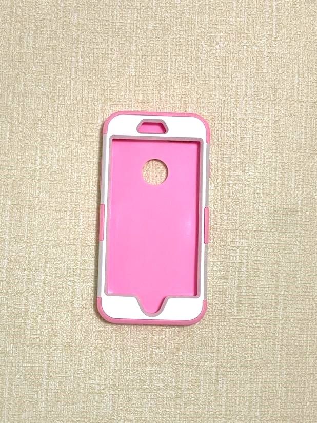 iPhone 8 Case, iPhone 7 Case, Soft Interior Silicone Bumper & Hard Shell Solid PC Back, Shock-Absorption Bling Diamond Hybrid Dual-Layer Cover (GREEN , PINK)

