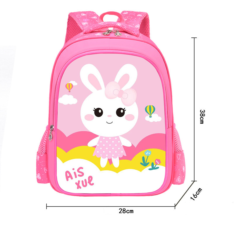 Backpack Book Bag for Primary School Student Children Cartoon Spaceman Dinosaur Unicorn Boys Girls Cute