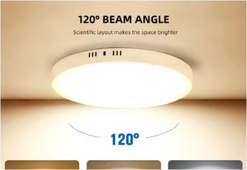 12w 18w 24w T-Boat Round Led Downlight Light Surface Led Panel Light 