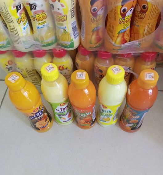 U-Fresh Carbonated ALL Flavors Soft Drink 350ml Juice Drink