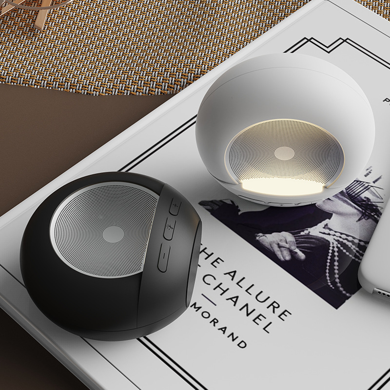 Colorful atmosphere night light bluetooth small speaker mini subwoofer high sound quality large volume home decoration gift audio