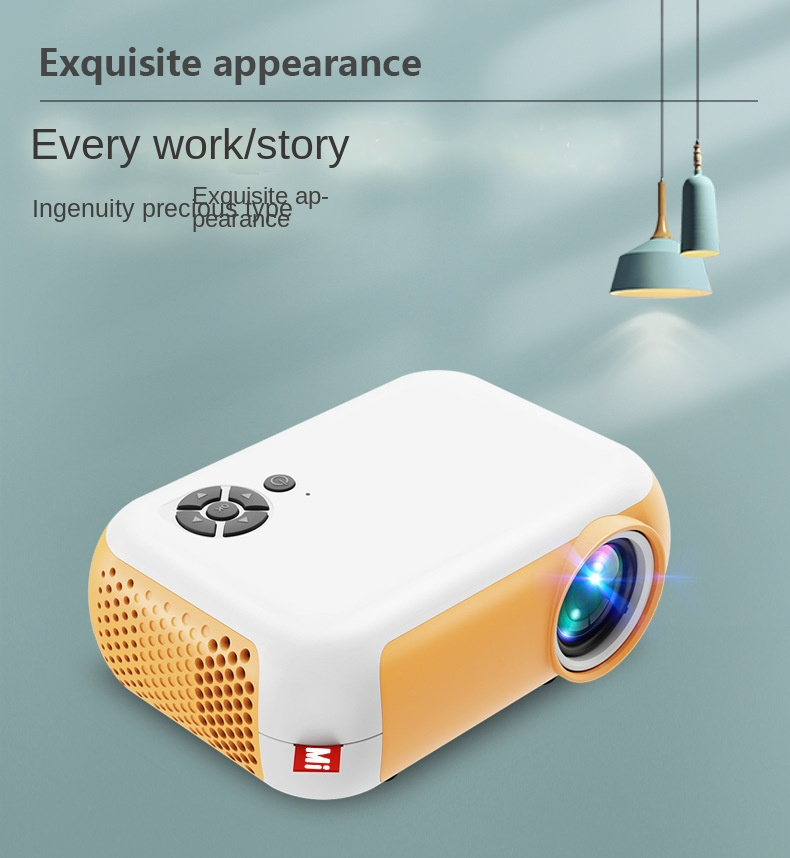 Mini projector Household LED screen portable outdoor small projector HD 1080 A10