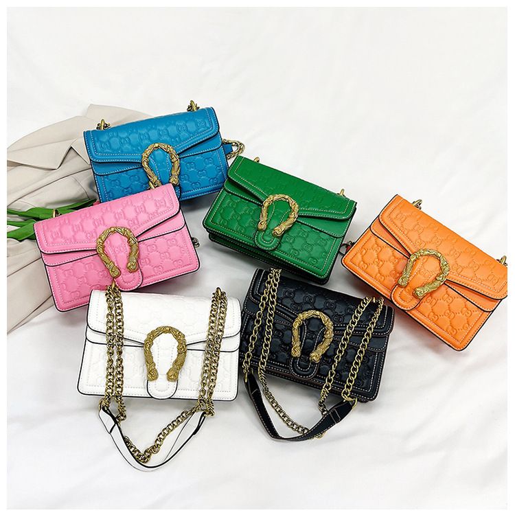 New women's bag chain bag small square bag senior sense with all the shoulder crossbody bag fashion bag FM-6005