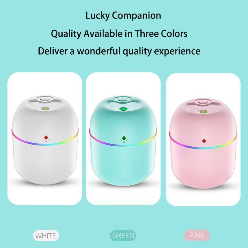 Mini Air Humidifier Portable USB Car Purifier Essential Oil Diffuser Aroma Atomization Mist Maker For Home Office 220ML