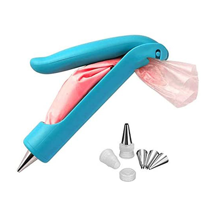 Pastry Icing Piping Bag Nozzle Tips Fondant Cake Sugar Craft Decor Pen Set