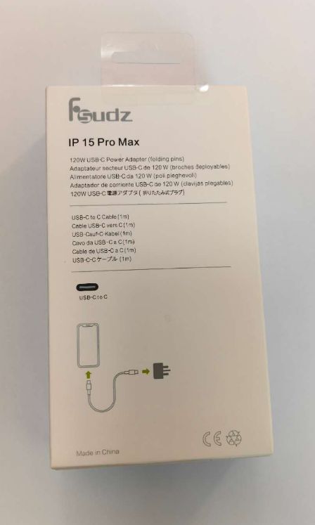 Fsudz IP 15 Pro Max charger
