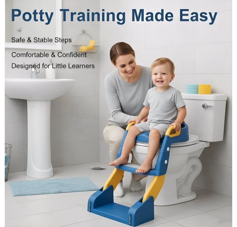 3-IN-1 ADJUSTABLE POTTY TRAINING TOILET SEATS