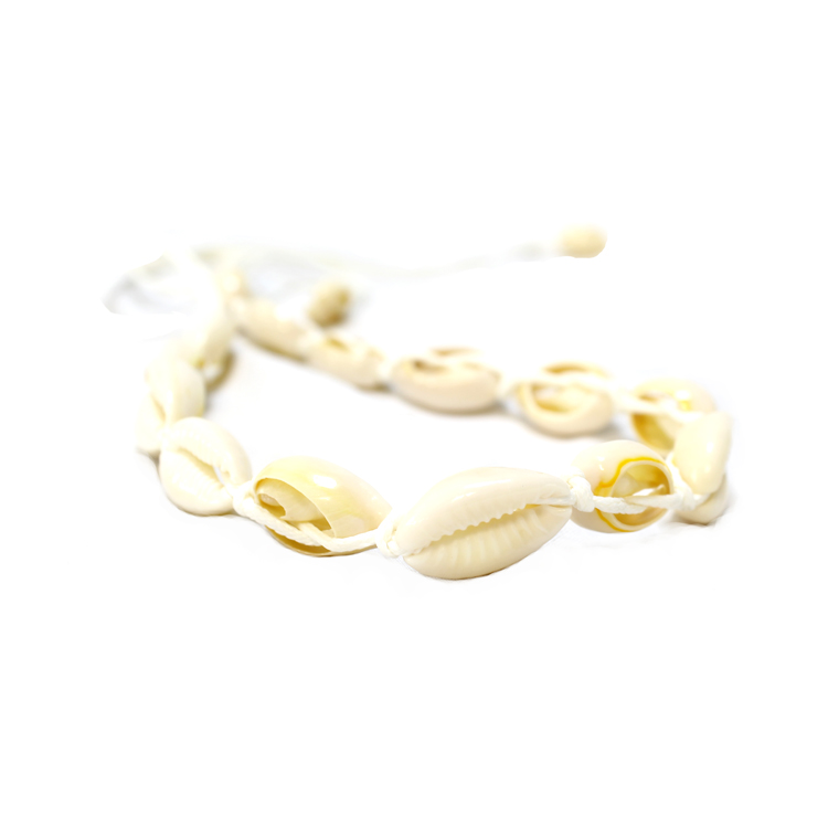 Natural Shell Choker Necklace Adjustable Hawaii Wakiki Beach Beads Cowrie Handmade Pearl Boho Jewelry for Women Girls