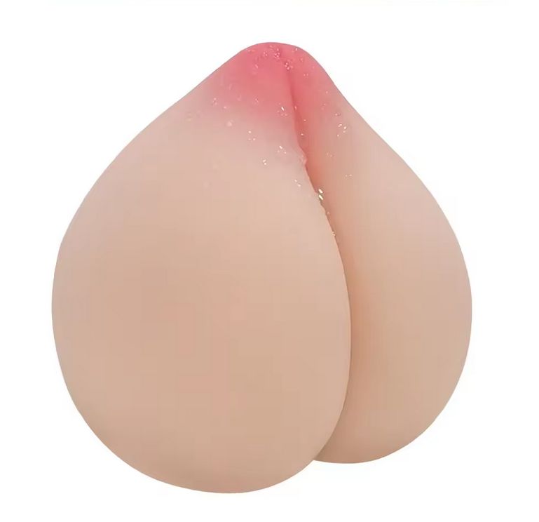 Male Masturbation Peach-Shape Butt Male Masturbation Waterproof Silicone Masturbation Fleshy Toy for Men