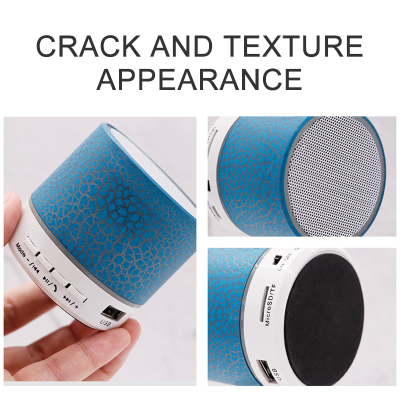 wireless speaker Flagship Portable LED Bluetooth Mini Speaker Support phone/Laptop/Tablet PC/TF card/Mini micro card Wireless Bluetooth Speaker Portable Line-In Speakers