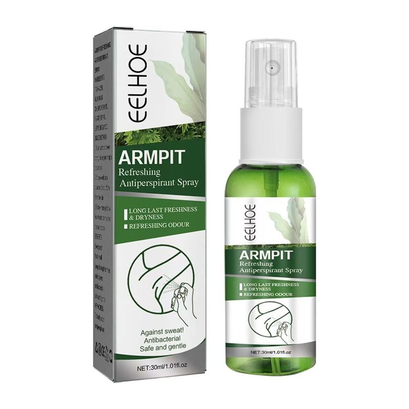 EELHOE Clean Odor and Body Odor Dew for Underarm Cleaning, Odor Removal, Clean Odor, and Sweating Control. It has a long-lasting fragrance and is gentle and non irritating