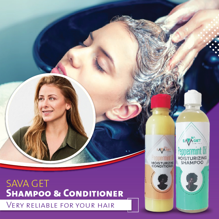 Sava Get Peppermint Shampoo & Conditiner