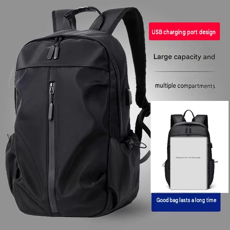 Fashion Laptop Backpack For Men Casual Sports Business Travel Bag Large Capacity Commuter Rucksack
