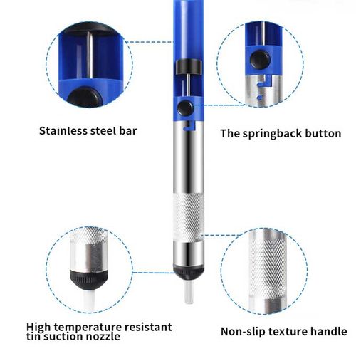 60W professional soldering iron set - precise temperature control