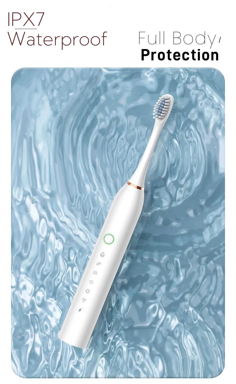 Protective Clean 5100 Rechargeable Electric Toothbrush, with Pressure Sensor, 6 Cleaning Modes, SmarTimer and QuadPacer, 14-Day Battery Life, Travel Case, Black