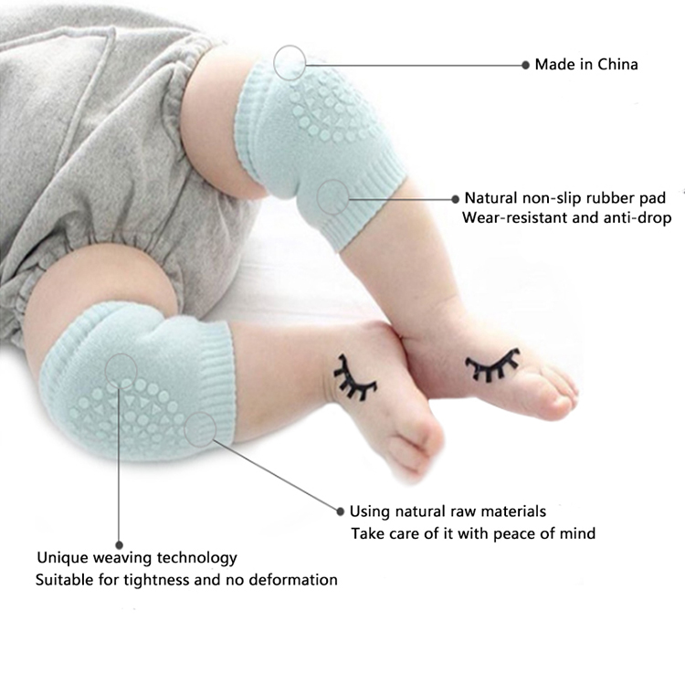 2022 Baby knee pads Kids Safety Crawling Elbow Cushion Infant Toddlers Protector Baby Kneecap 