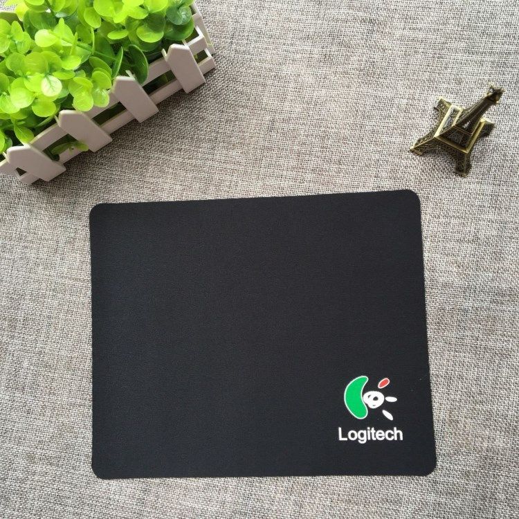 Mouse Pad 200*240mm Premium-Textured Non-Slip Rubber Base Mouse Mat Mousepad for Office & Home, Black,pack pf 1