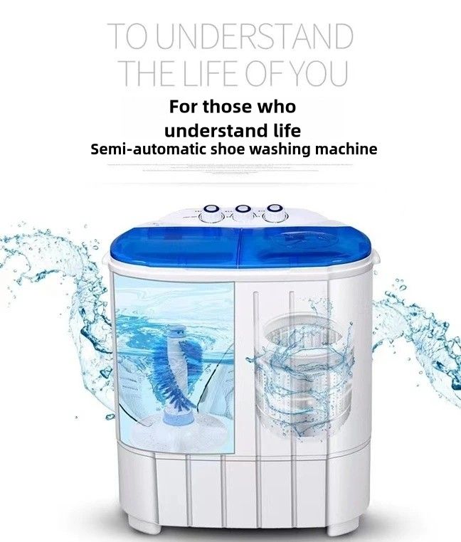 Twin Tub Semi Automatic Washing Machine-White
