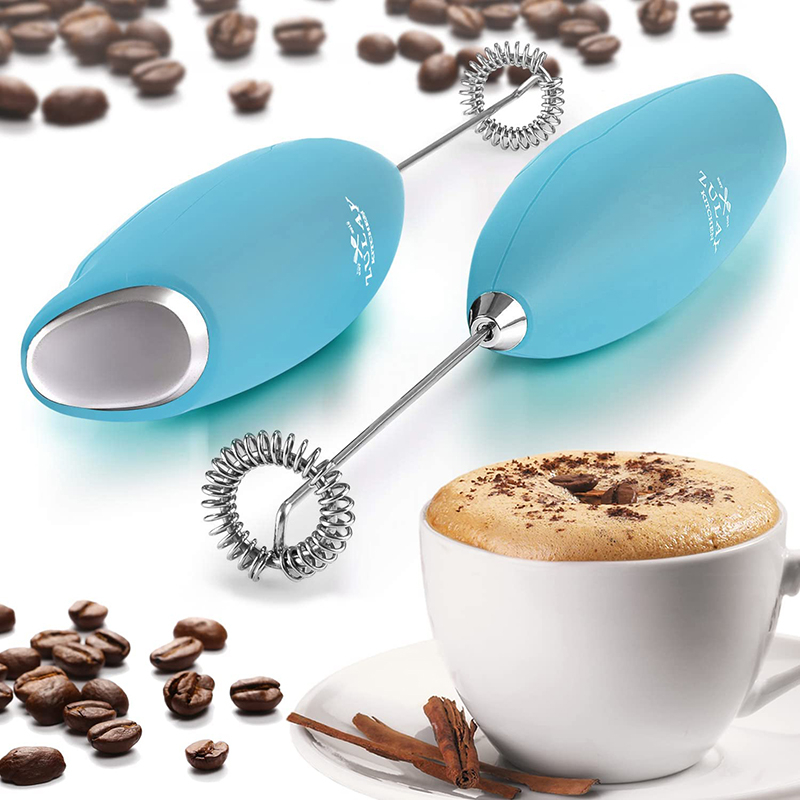 Ultron Milk Frother Electric - Battery Powered Coffee Blender Handheld - Easy to Use Coffee Blender Frother - Portable Mini Blender for Cappuccino, Smoothie, Matcha, Hot Chocolate, Mini Foamer