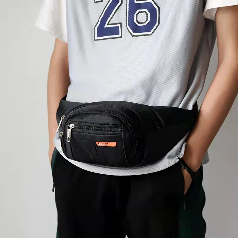 Unisex messenger bag waist bag cash register wallet, mountaineering bag, running mobile phone bag