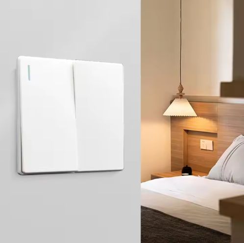 High-Quality Wall Switch UK 13A 1 Gang 2 Way or 2 Gang 2 Way 3 Gany 2 way 4 Gany 2 way - White 