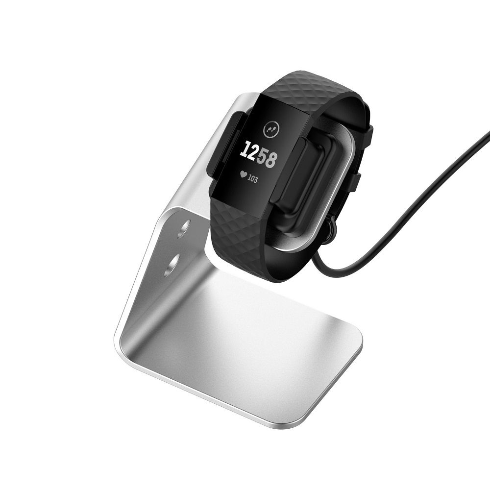 Aluminum smartwatch charger for Fitbit charge4, charge4 SE, charge3, charge3E