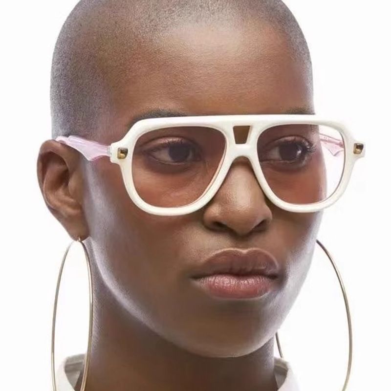 3956 Men's and Women's New Simple Large-Frame Sunglasses Outdoor Sports Sunglasses