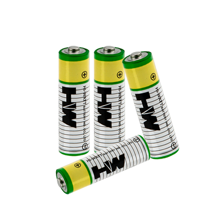 HW AA Alkaline Batteries Shrink Wrapping- Long Lasting, All-purpose Double A Battery for Household and Business 4 Count(LR6 S4)