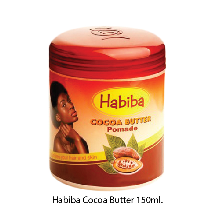 Habiba Cocoa Butter, Habiba Shea Butter Hair and Skin Pomade