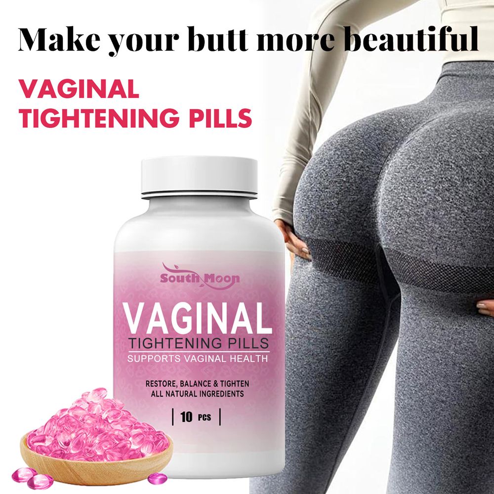 South Moon Buttock Enlargement Capsules Sexy Hip Lift Firming Anti Sagging Big Ass Vaginal Tightening Private Antibacterial Care