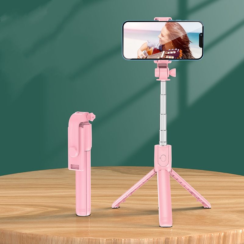 Selfie stick F210 67CM Anti shake selfie stick, Bluetooth remote control, tripod, multifunctional CRRSHOP Digital Phone Parts