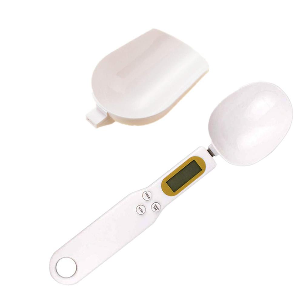 Double-Head Digital Measuring Spoon, Removable and Washable Kitchen Electronic Weighing Spoon,Portable LCD Precision Measuring Cups, Kitchen Gadgets for Baking and Cooking 500g/0.1g