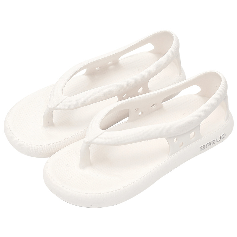 L-5981 Unisex Pillow Flip Flops Slippers Slingback for Women and Men Non Slip Quick Drying Shower Slides Bathroom Sandals | Ultra Cushion | Thick Sole