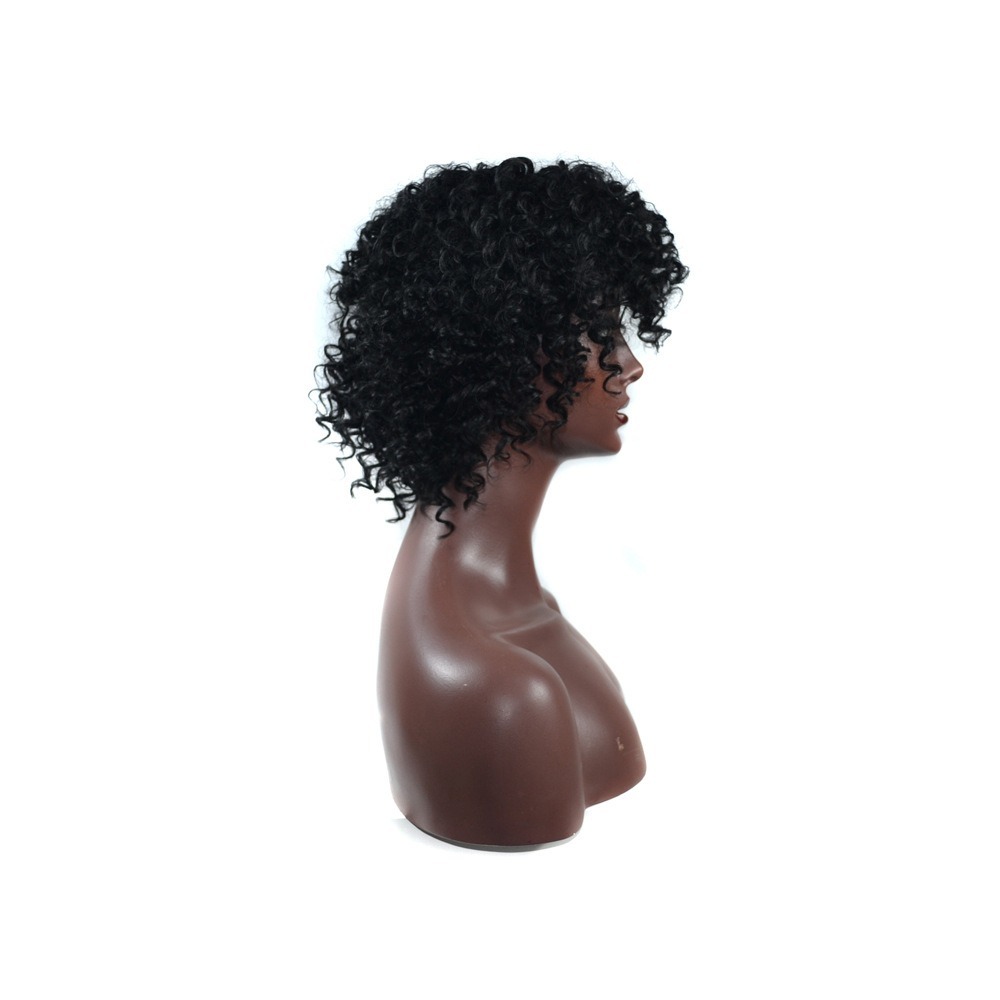 TopKiss Sexy Small Curls Wig for Women, Wish Synthetic Hair Head Cover Local