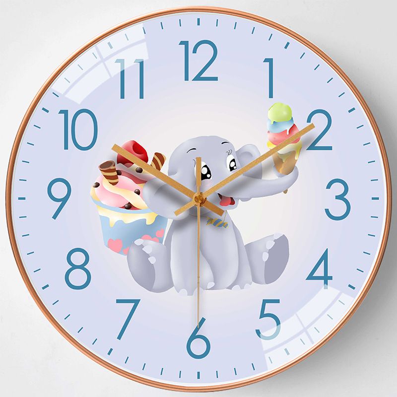 Wall Clock 8-inch 20cm home living room bedroom clock, modern minimalist silent clock, wall mounted clock CRRSHOP Living room bedroom clock and Watch