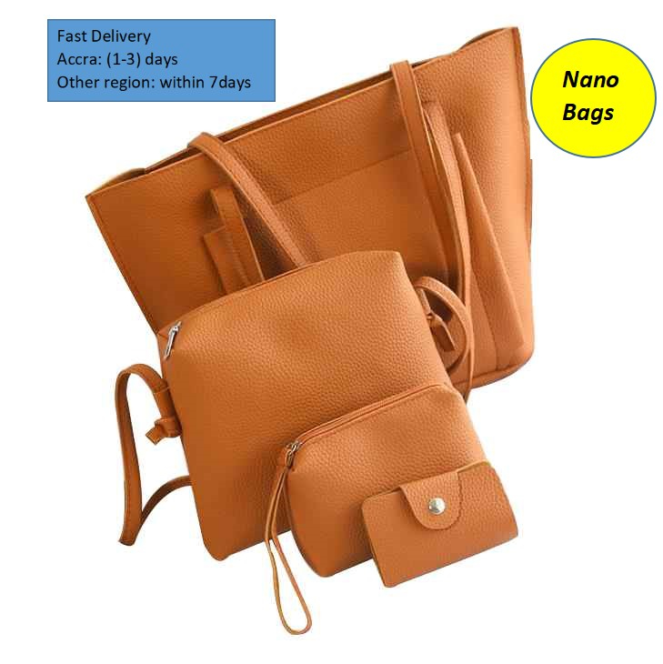 NANO Bags Ladies Bags Four Bags Together Casual Bags PU leather Large Capacity Your Necessity 