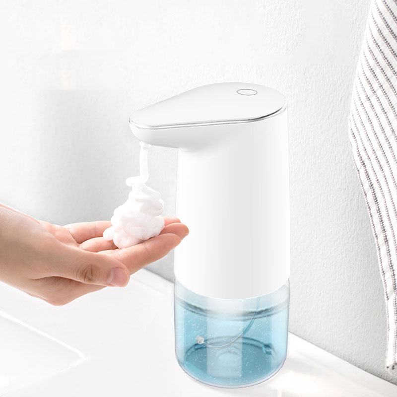 Automatic Soap Dispenser, 17Oz / 500ml Touchless Battery Operated Foaming Soap Dispenser, w/Adjustable Soap Dispensing Volume Control