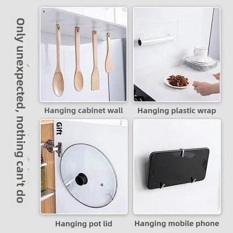 12 Pack Thickened and Strong traceless storage Hooks