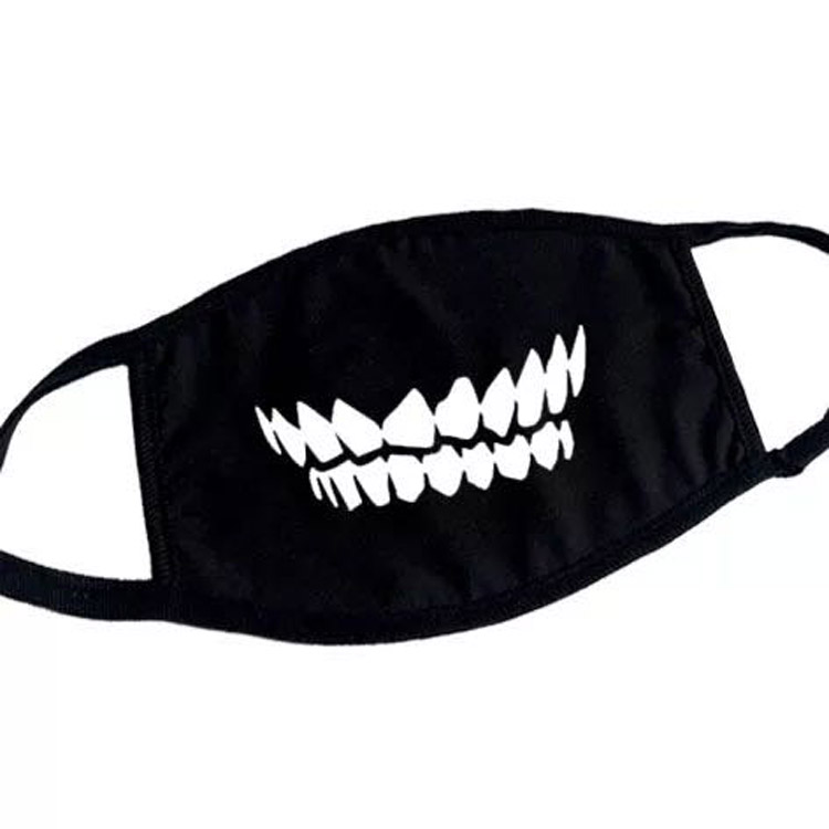 Cotton Dust Mask Cartoon Expression Teeth Muffle Chanyeol Face Respirator Anti Kpop Bear Mouth Mask