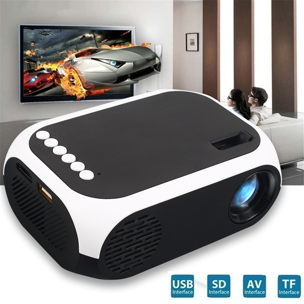 1080P Home  Cinema USB HDMI AV SD Mini Portable HD LED Projector professional Projector for home accessories mini