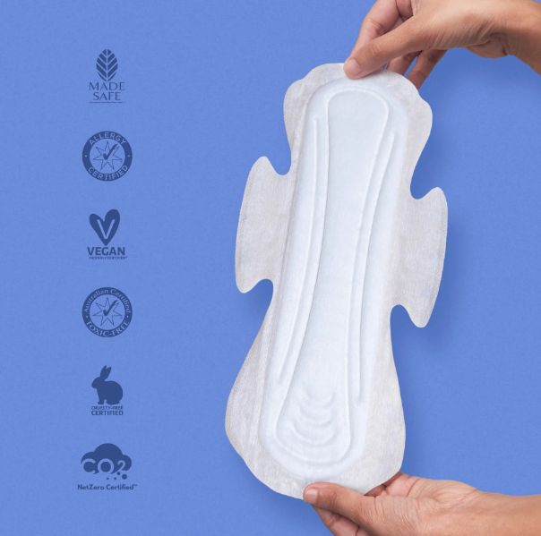 10 pads Kaledy Sanitary Pad All Night Extra Long With Wings Designed To Protect From Every Angle  