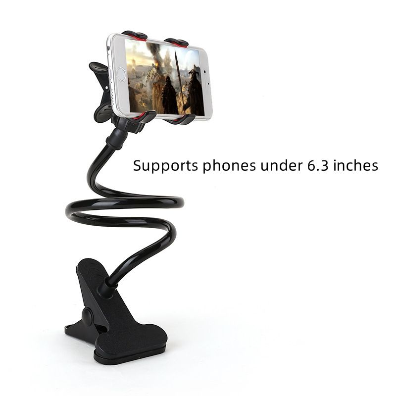 Multi functional phone holder Double clamp head free shipping
