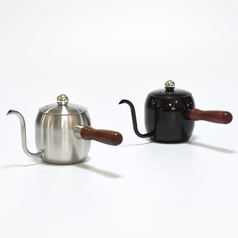 Long Narrow Spout Coffee Pot 12oz/350ml 304 Stainless Steel Gooseneck Coffee Pot,Hanging Ear Type Hand Drip Coffee Pot for Home Kitchen Coffee Shop