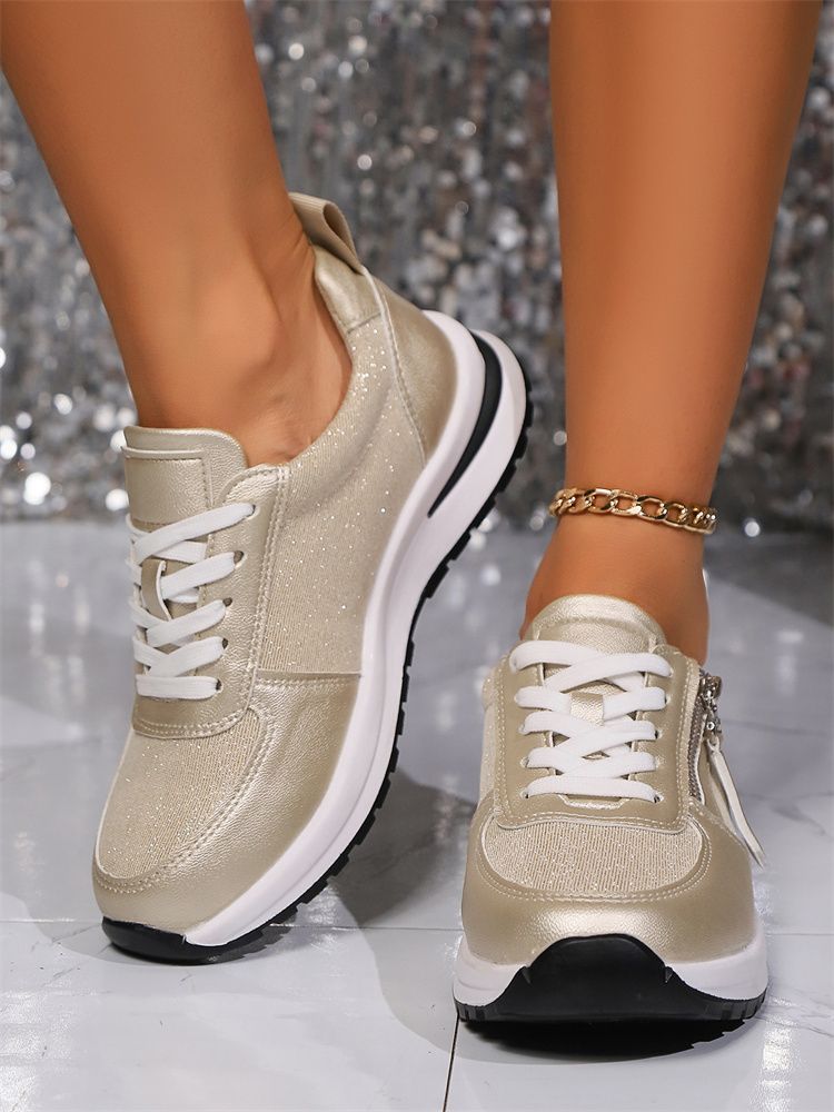 Single shoe women 2024 summer new Europe and the United States cross-border large size flat round head solid color front lace-up women single shoes