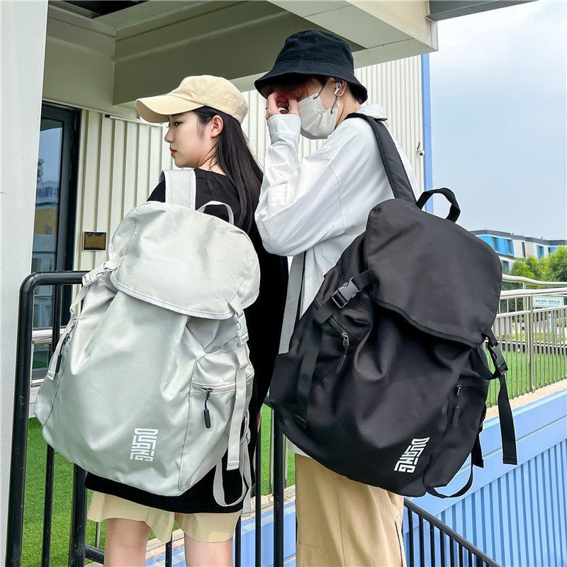 Backpack for men, large capacity travel bag, business trip bag, junior high school student sports backpack, computer bag, trendy and cool women's bag
Bag