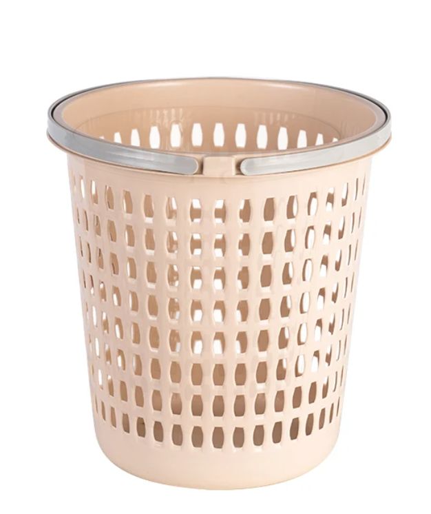 kitchen trash can portable bathroom trash can garbage bin toilet paper basket waste bins for home cleaningYELLOW